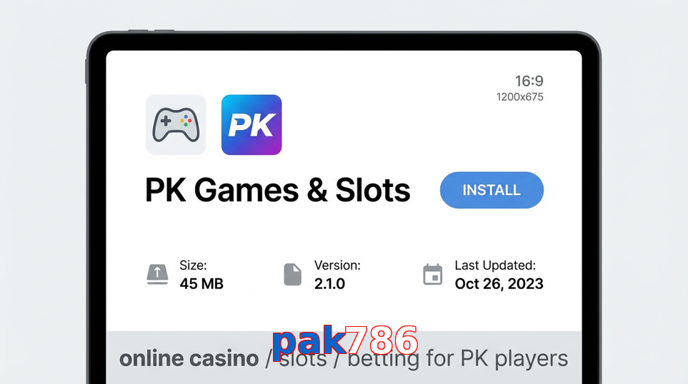 Game list for Pak786 gameapk section